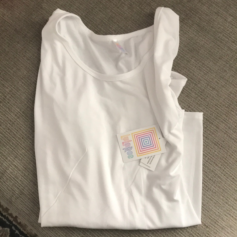 White long sleeve T-shirt